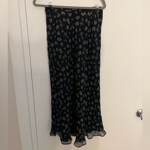 Vintage floral skirt